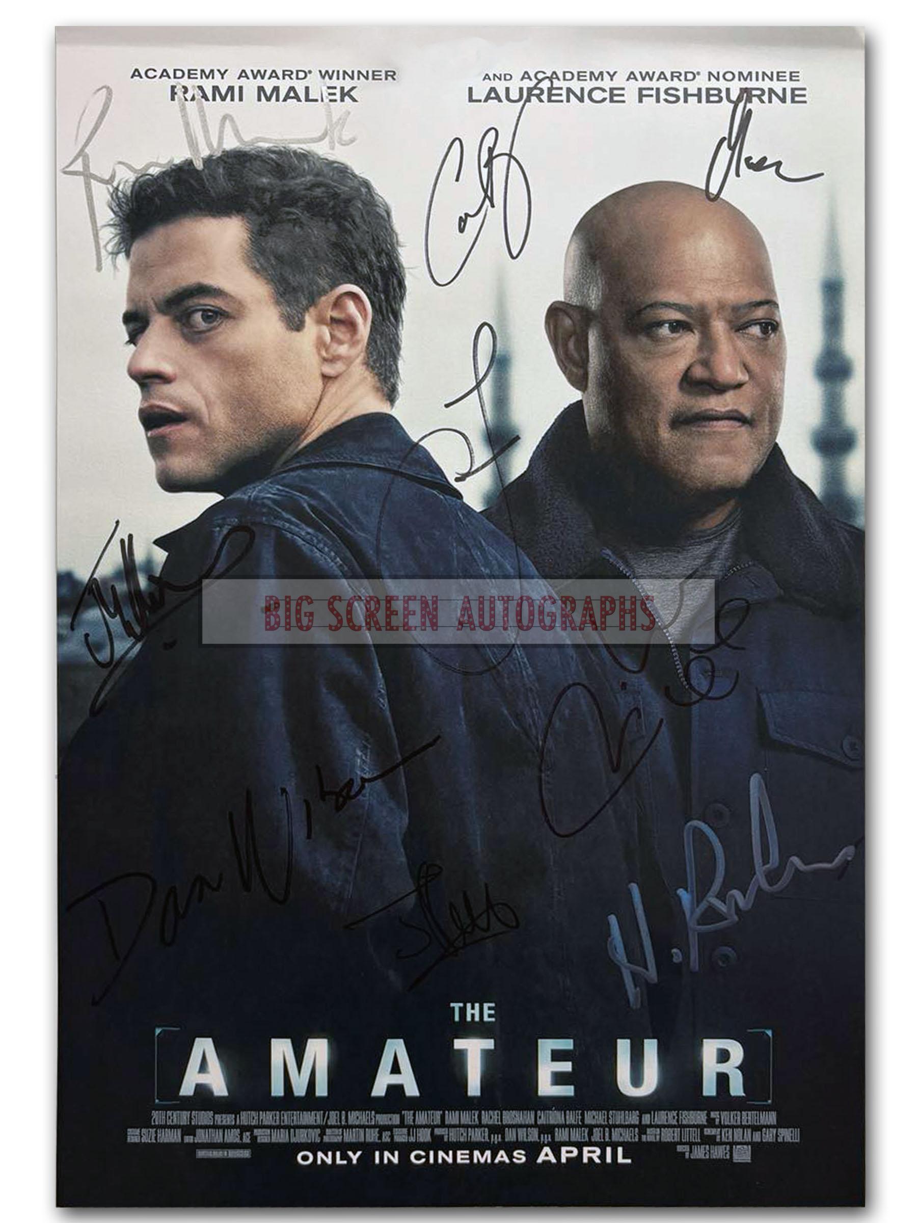 The Amateur signed by 9