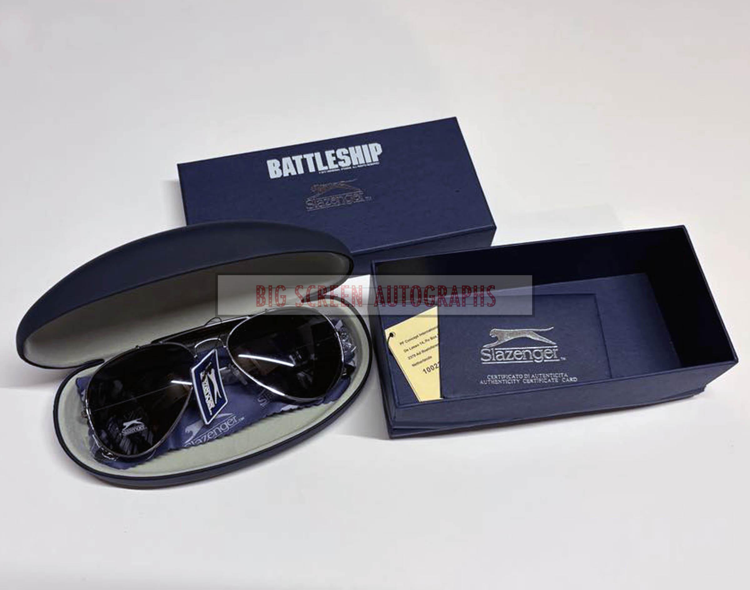 Battleship promo sun glasses