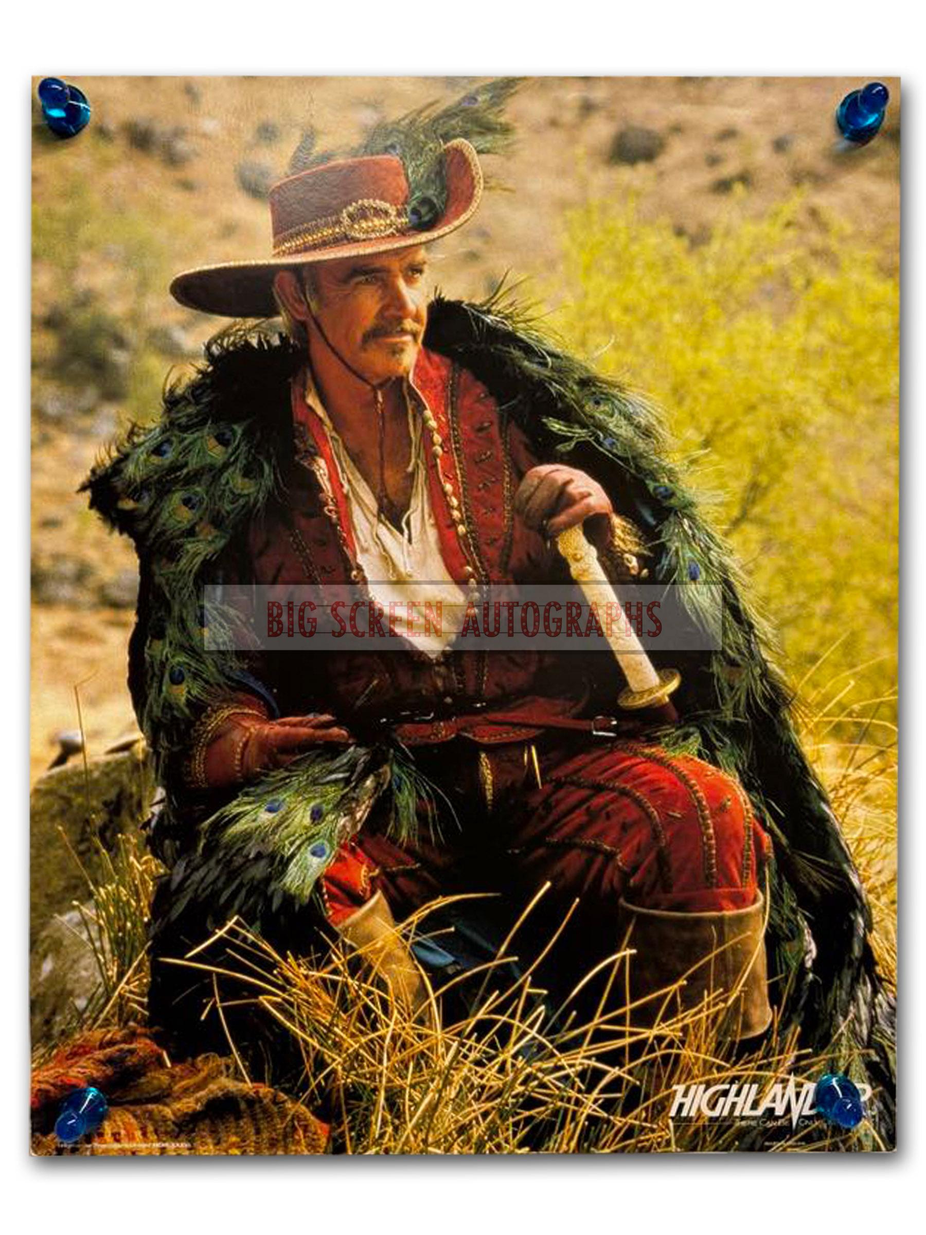 Highlander photo buster lobbycard B | Big Screen Autographs