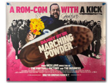Marching Powder signed quad poster