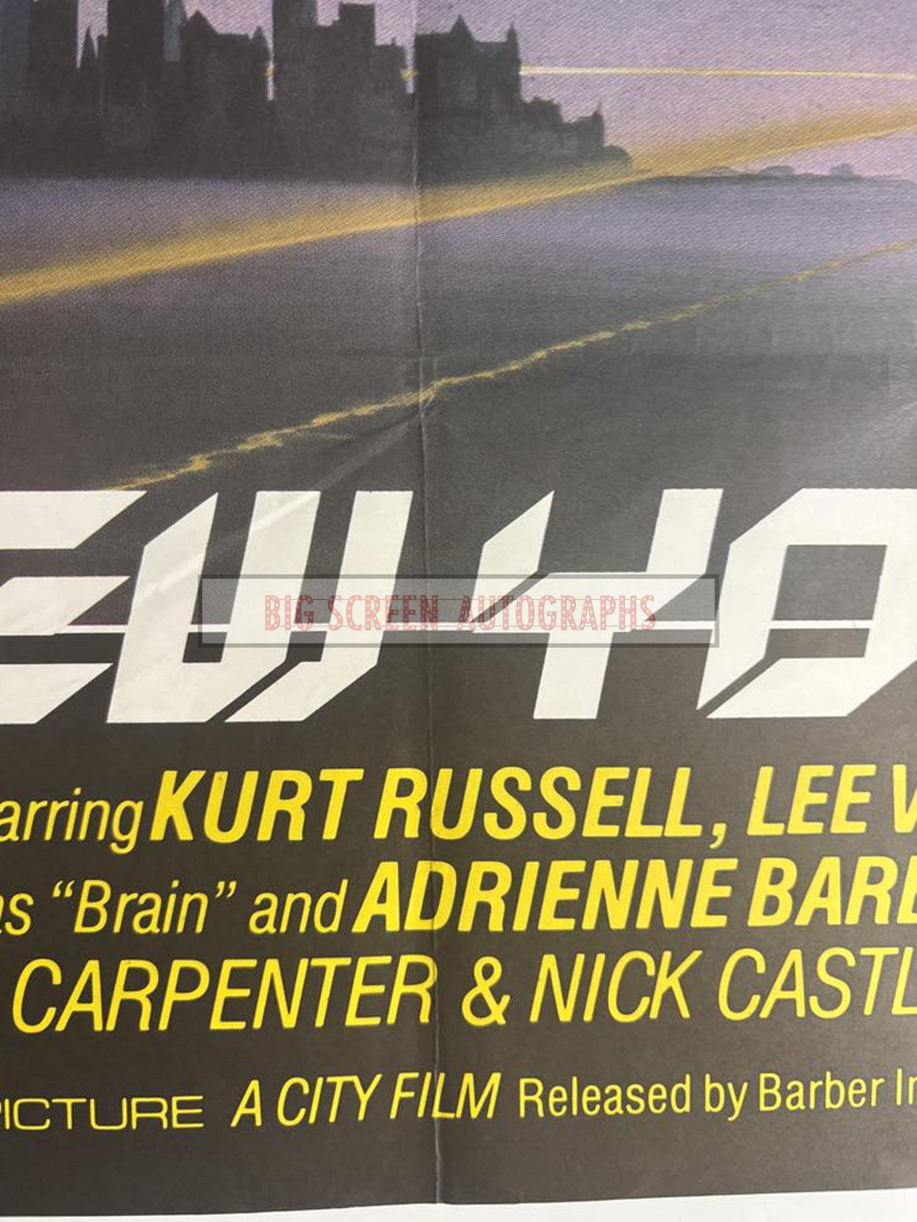 Escape From New York quad poster - Image 11