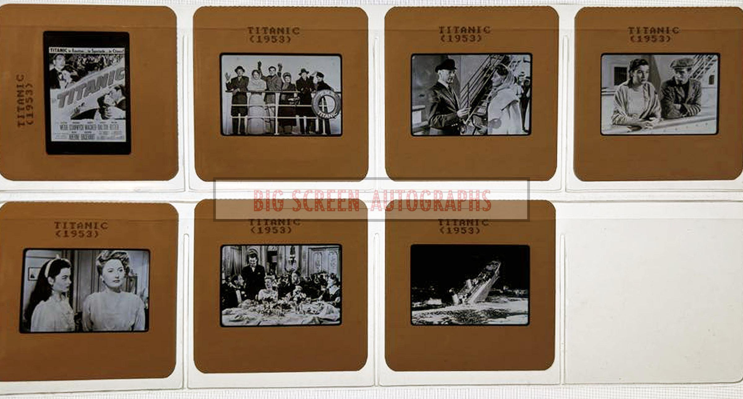Titanic (1953) press release + 35mm SLides - Image 3