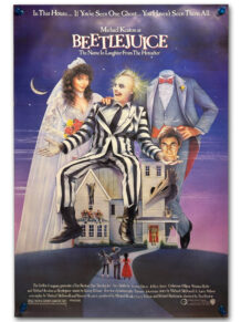 Beetlejuice one sheet poster