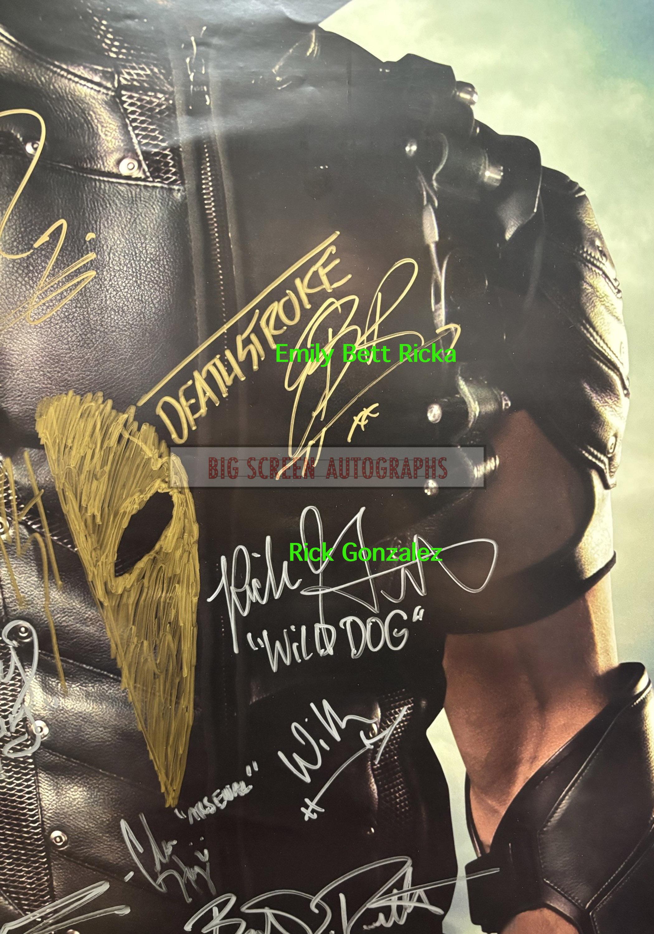 Arrow cast signed by 15 poster - Image 5