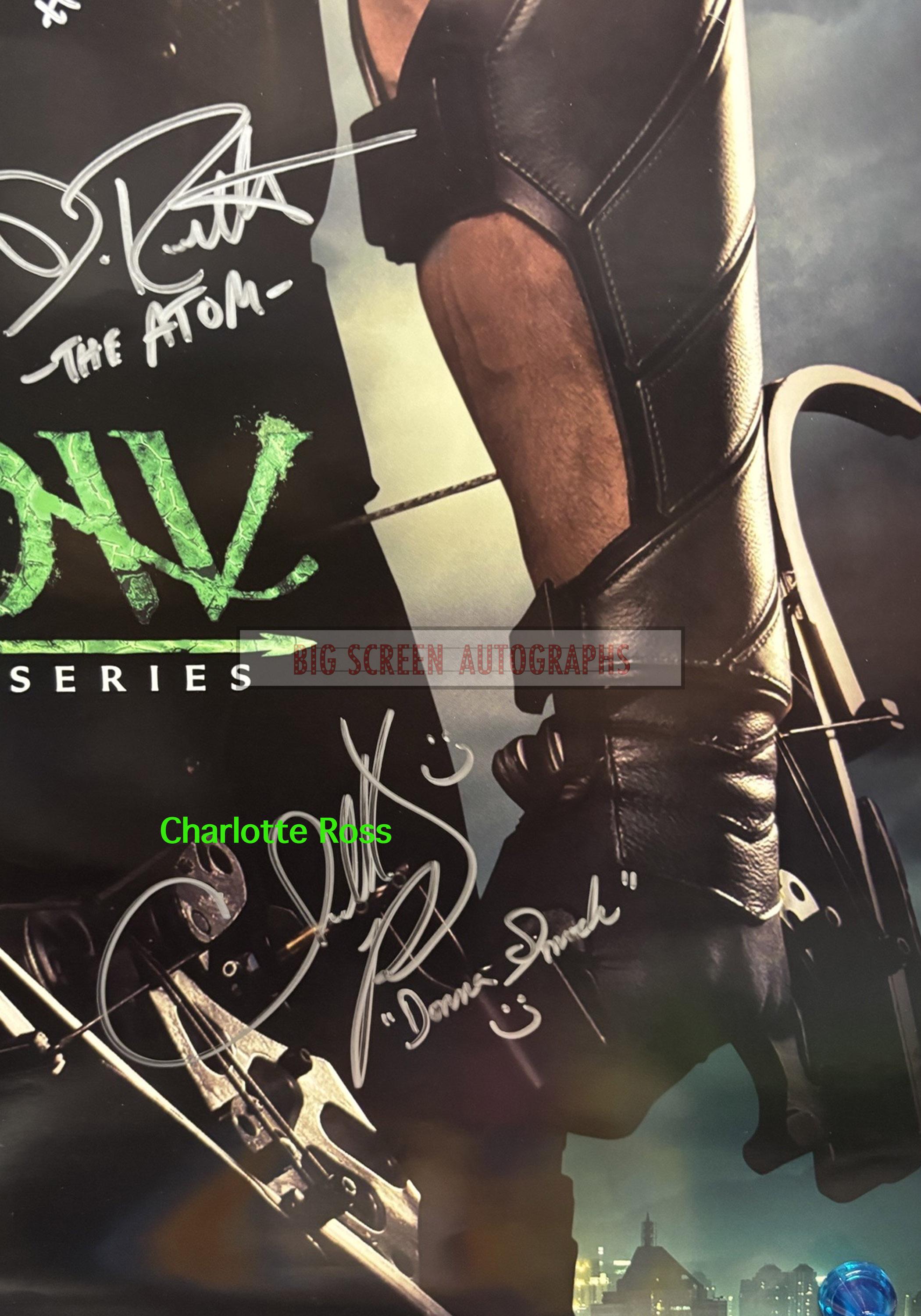 Arrow cast signed by 15 poster - Image 4