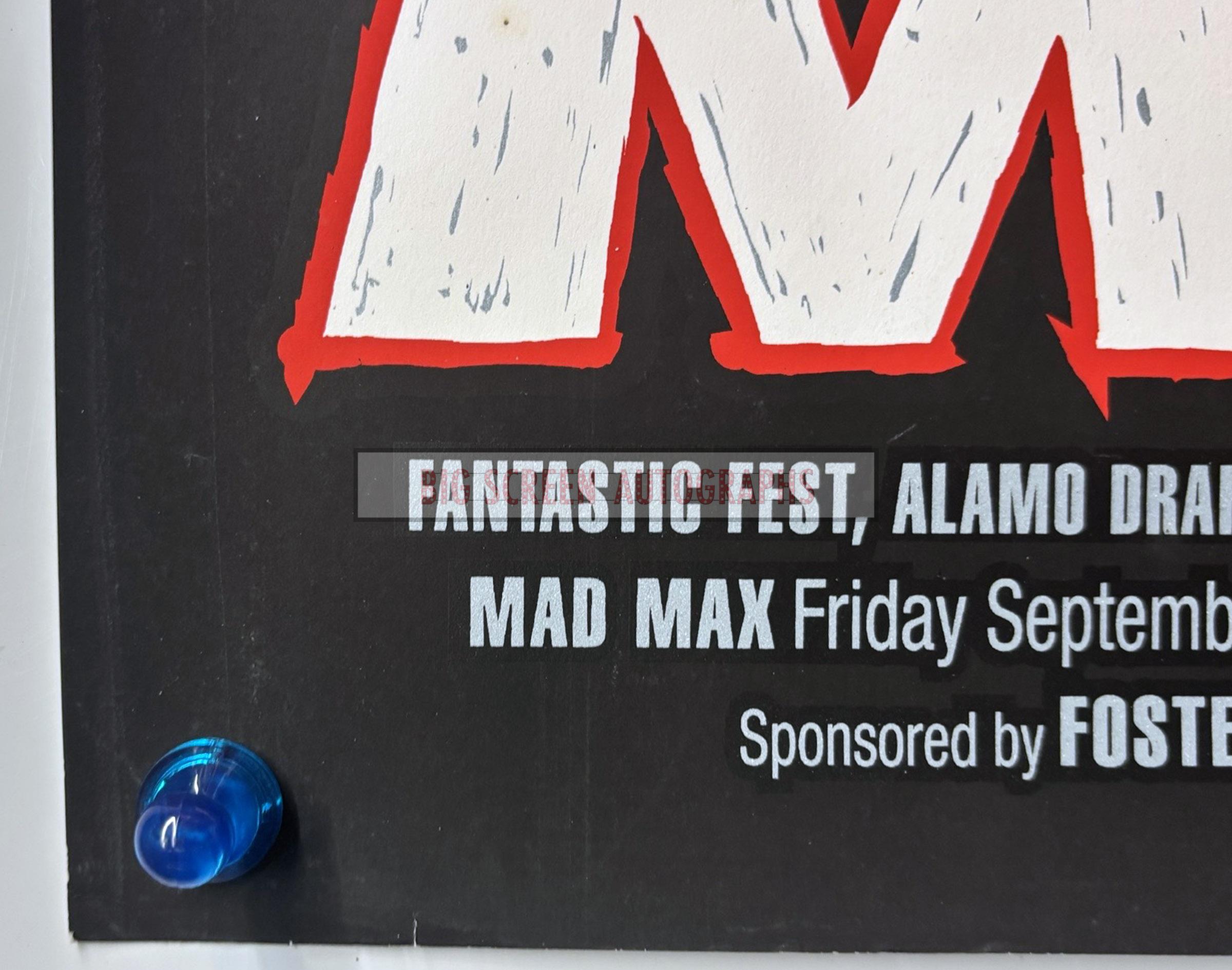 Mad Max Mondo poster signed by Mel Gibson - Image 6