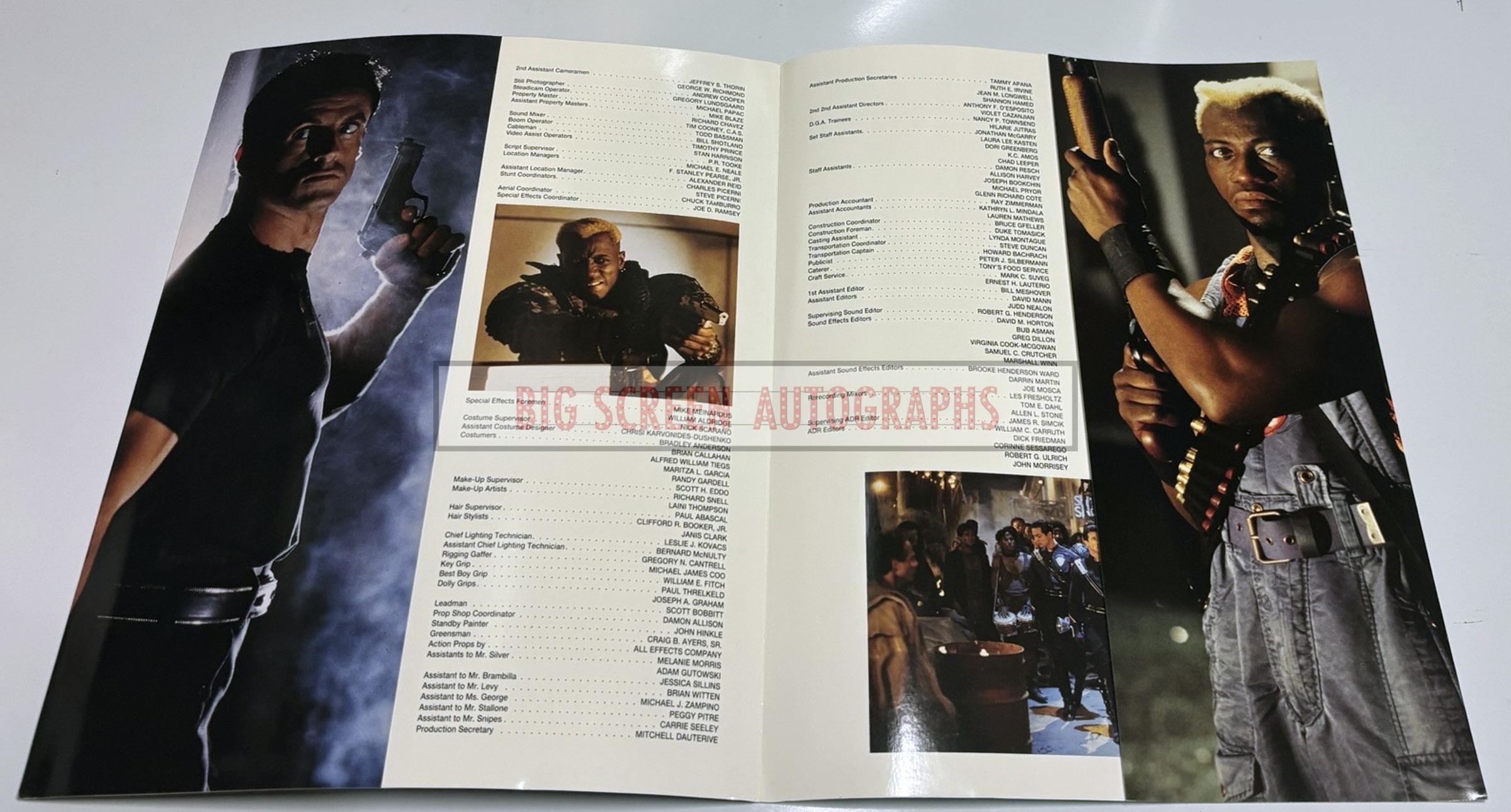 Demolition Man press release and screening ticket - Image 3