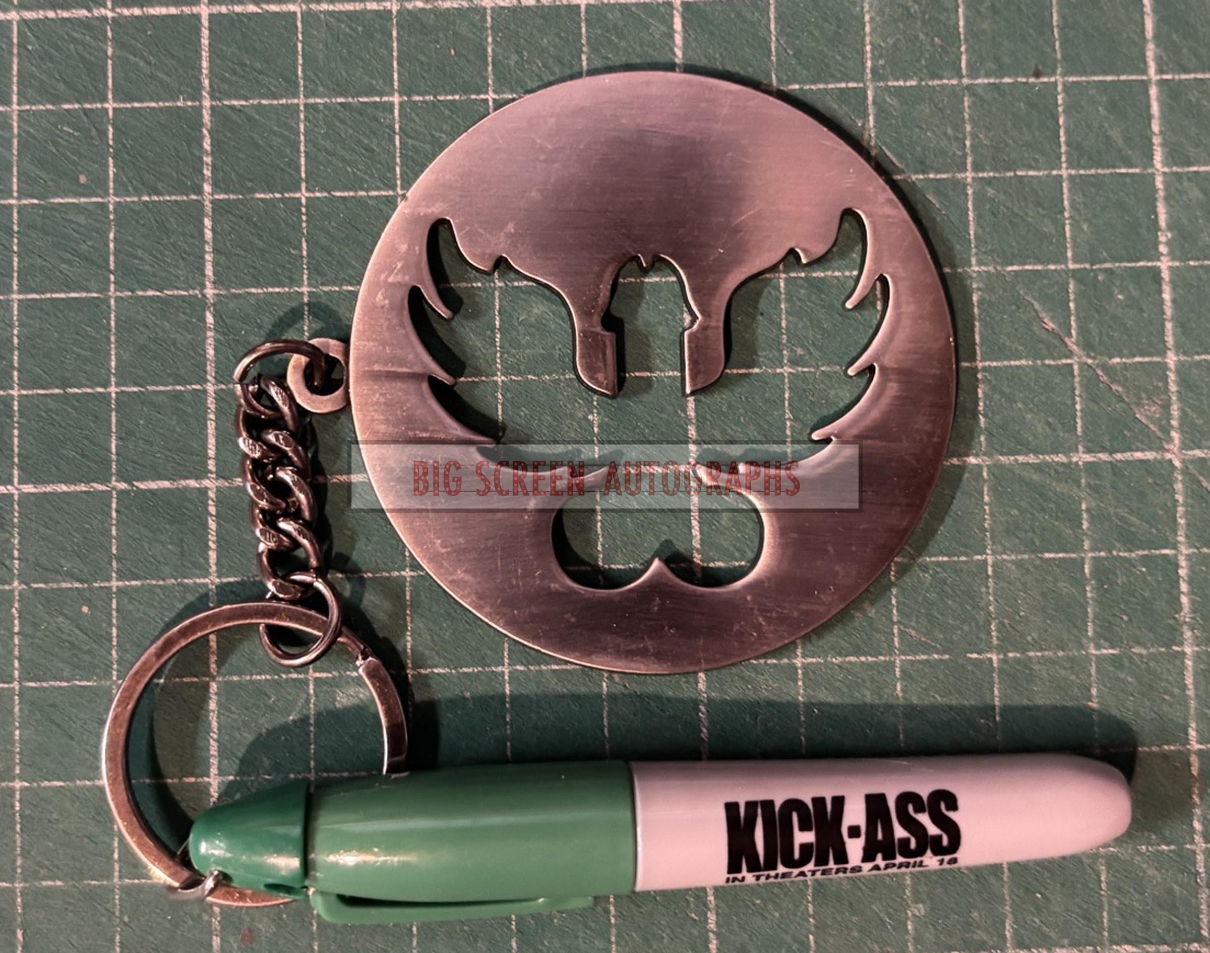 Kick Ass promo key chain