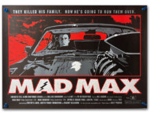 Mad Max Mondo poster signed by Mel Gibson
