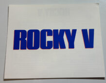 Rocky V press release / synopsis