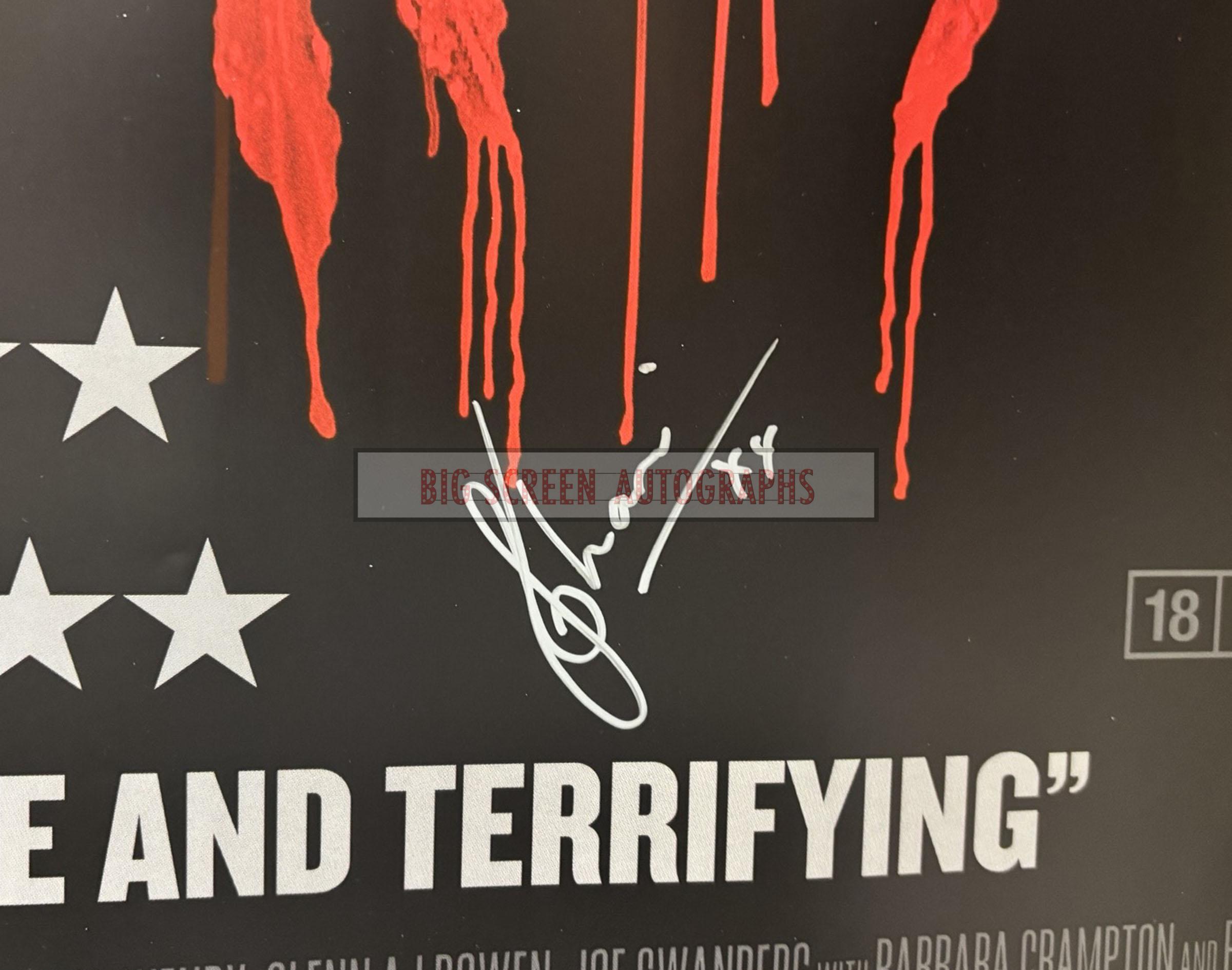 You're Next signed quad poster - Image 3