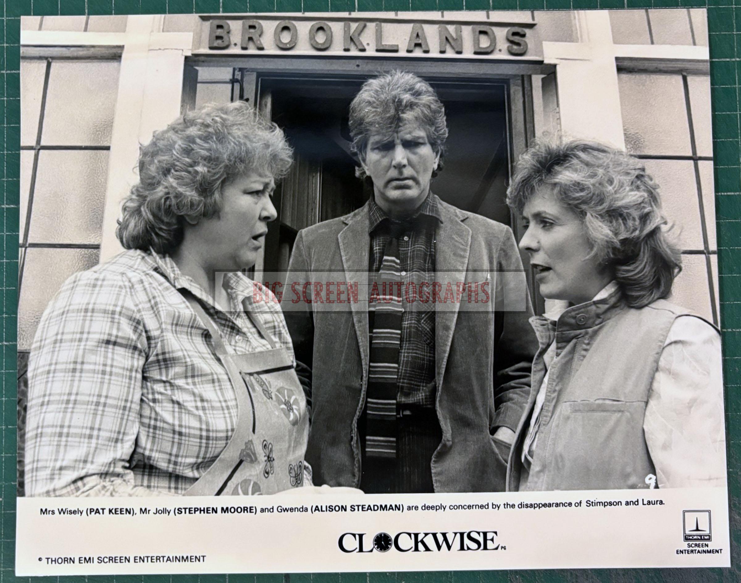 Clockwise publicity photo E | Big Screen Autographs