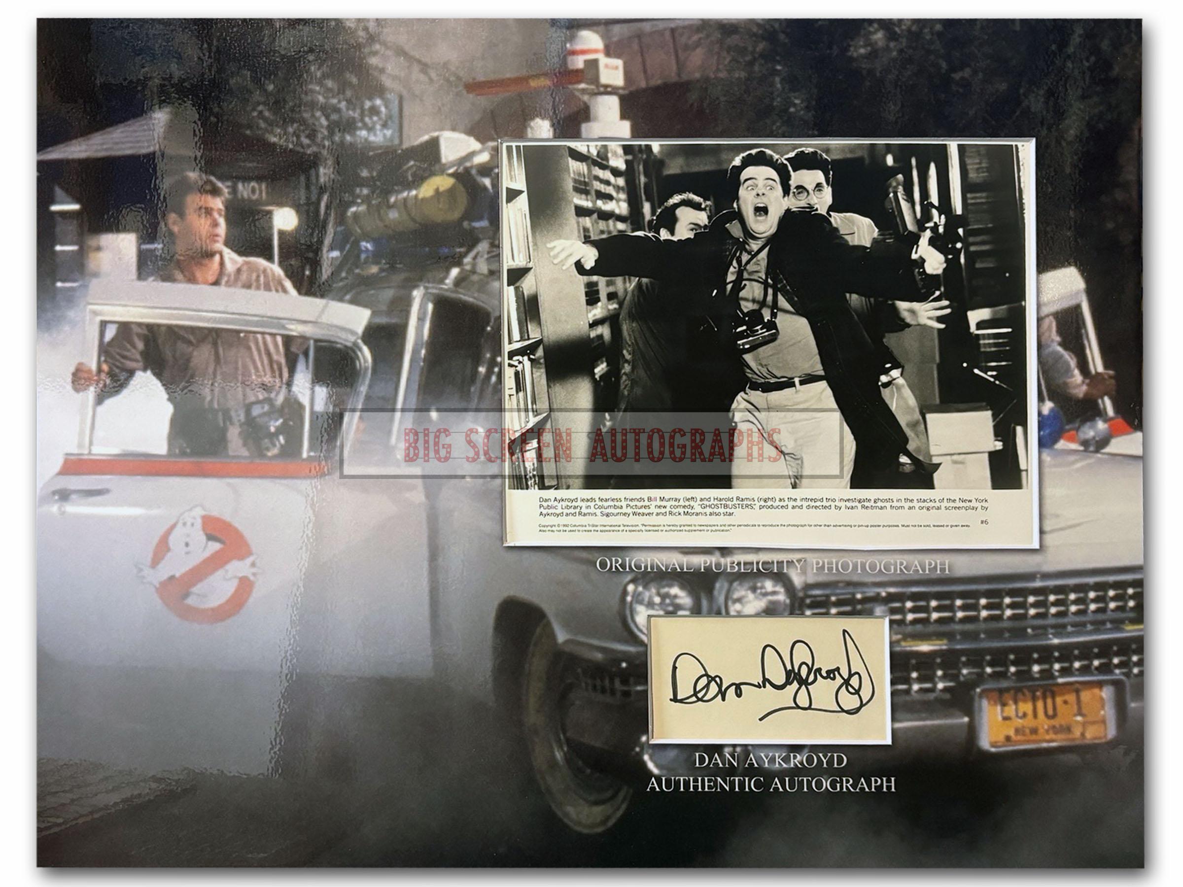 Dan Aykroyd large signed display (16x20)