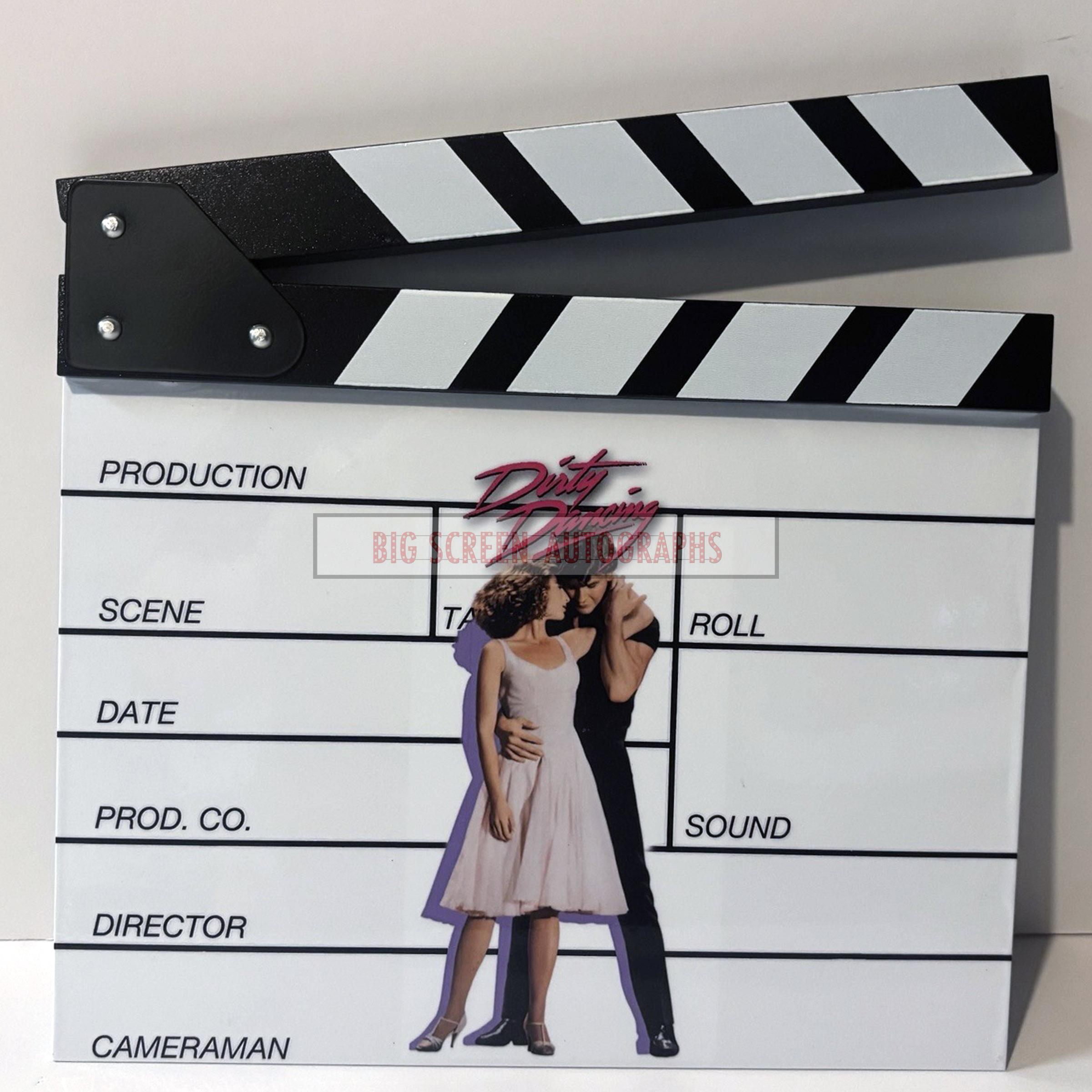 Dirty Dancing custom clapper board C | Big Screen Autographs