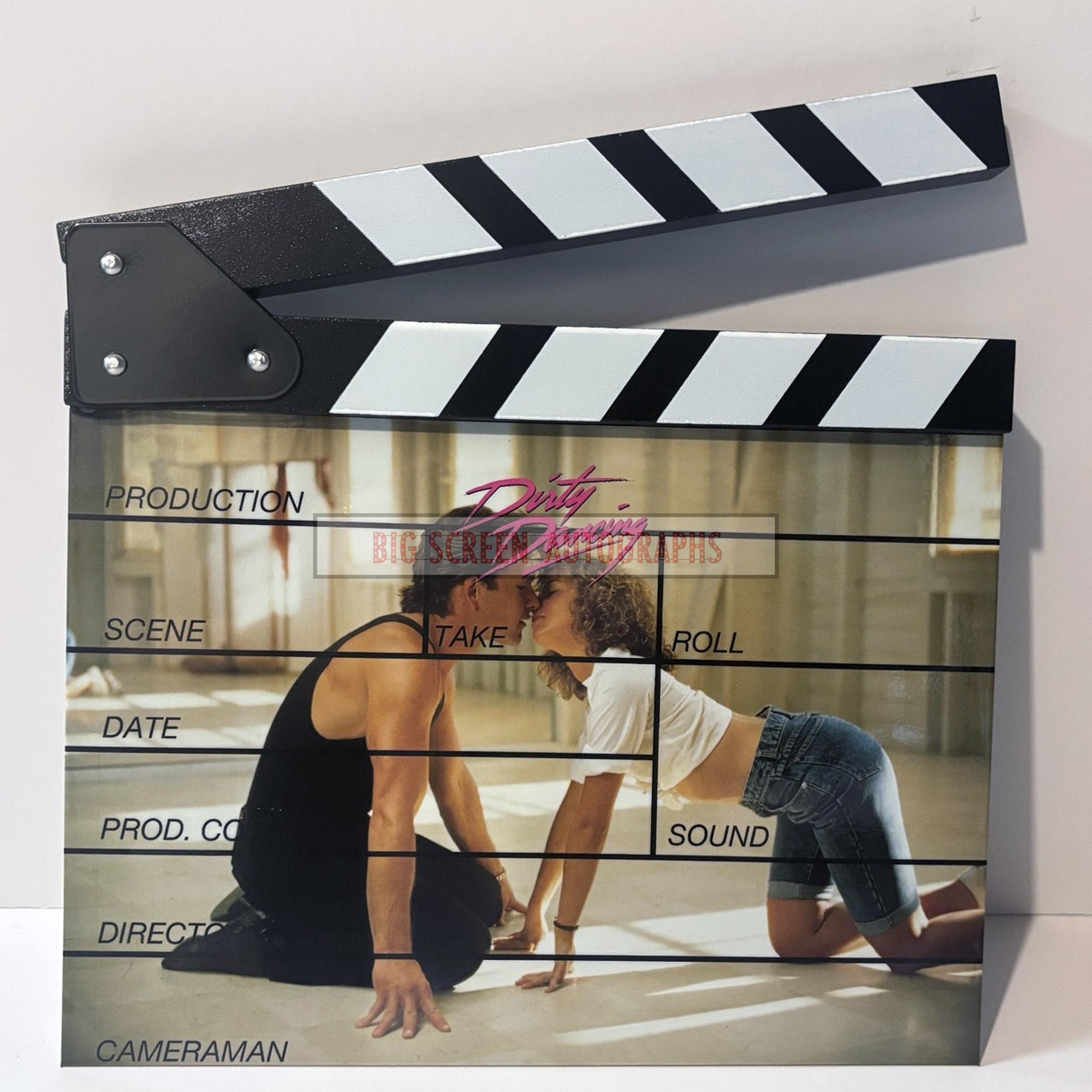 Custom Clapper Board Dirty Dancing custom clapper board A | Big Screen Autographs