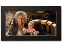 Labyrinth mounted wide print C