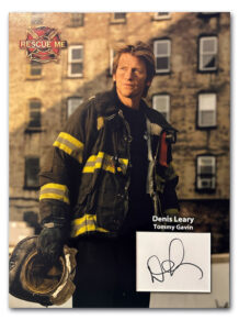 Denis Leary signed display B