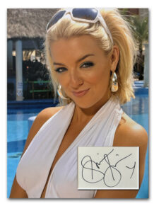 Sheridan Smith signed display
