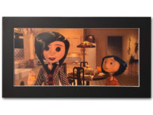 Coraline mounted wide print