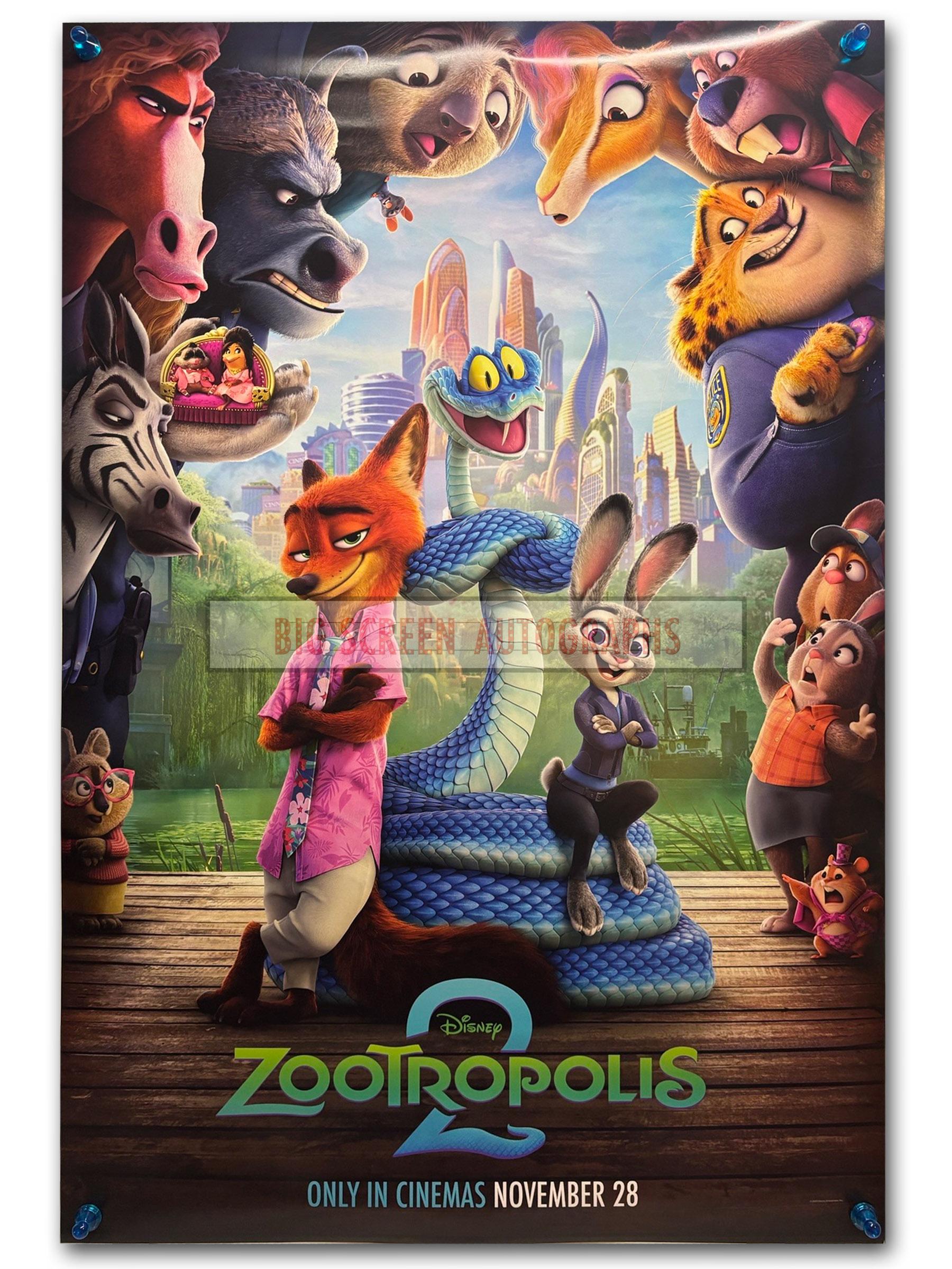 Zootropolis 2 one sheet poster