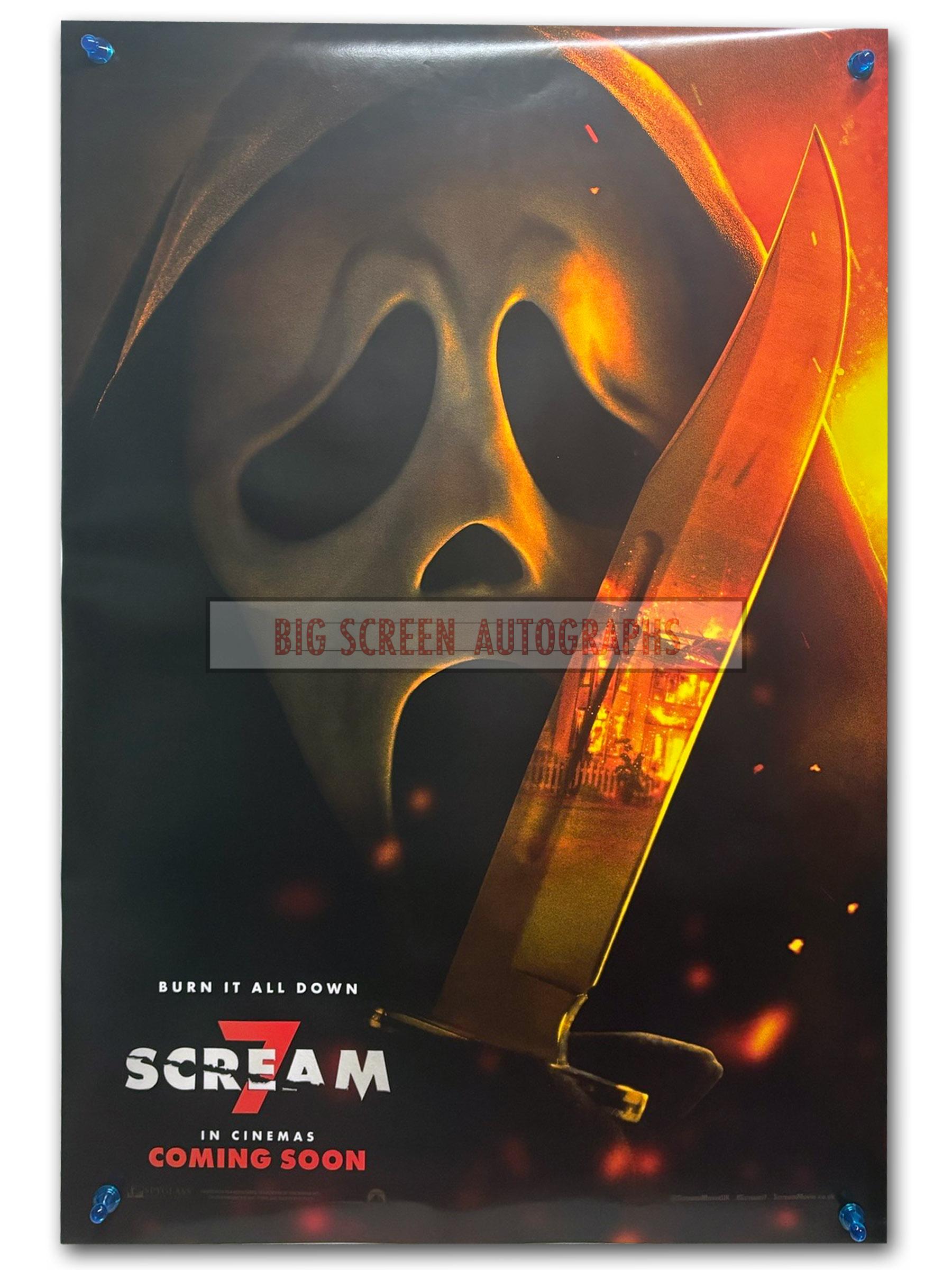 Scream 7 one sheet poster