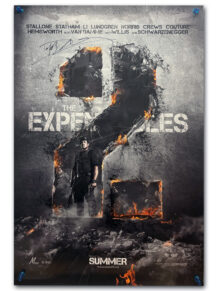 The Expendables signed one sheet poster