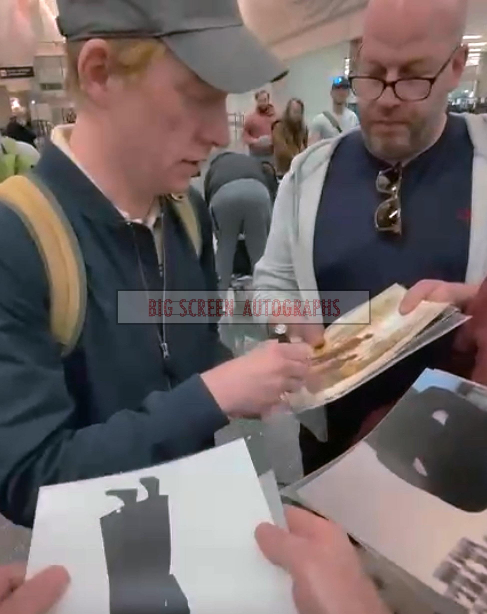 Goodbye Christopher Robin signed by 3 (photo proof) | Big Screen Autographs