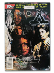 The X-Files comic signed by Charles Adlard