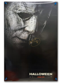 Halloween one sheet signed James Jude Courtney A