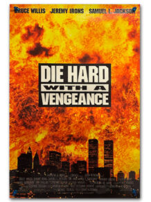 Die Hard with a Vengence teaser one sheet poster