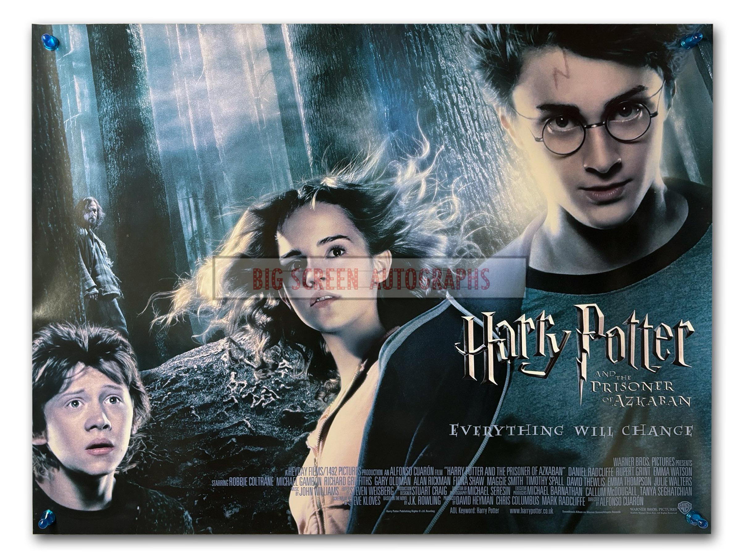 Harry Potter and the Prisoner of Azkaban quad poster