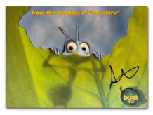 A Bug's Life signed press release