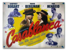 Casablanca quad poster