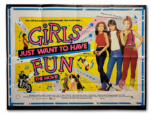 Girls Just Want To Have Fun quad poster