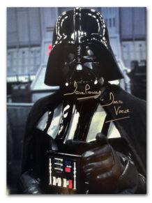 Dave Prowse signed 12x16