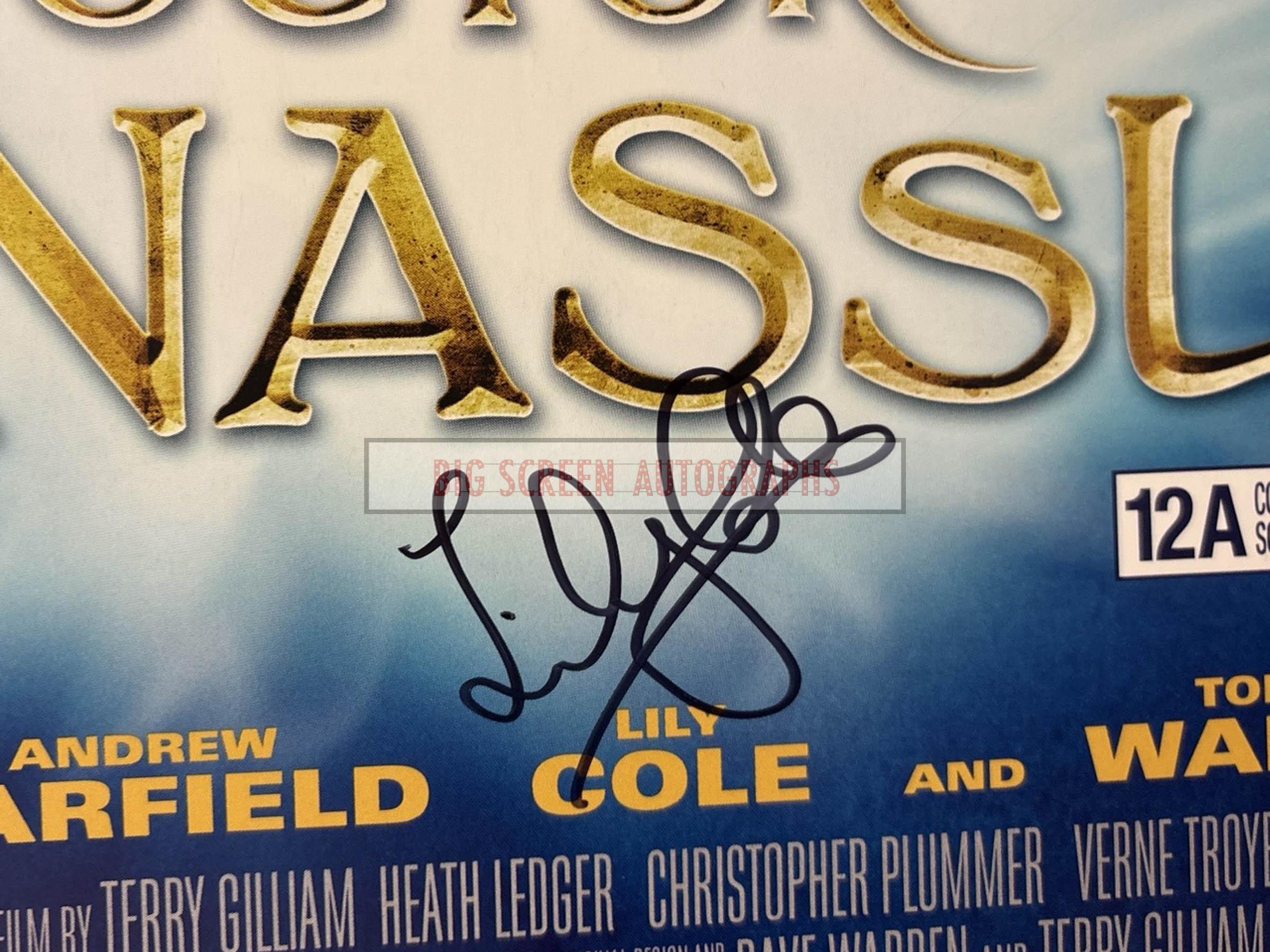 The Imaginarium of Doctor Parnassus signed quad poster - Image 2