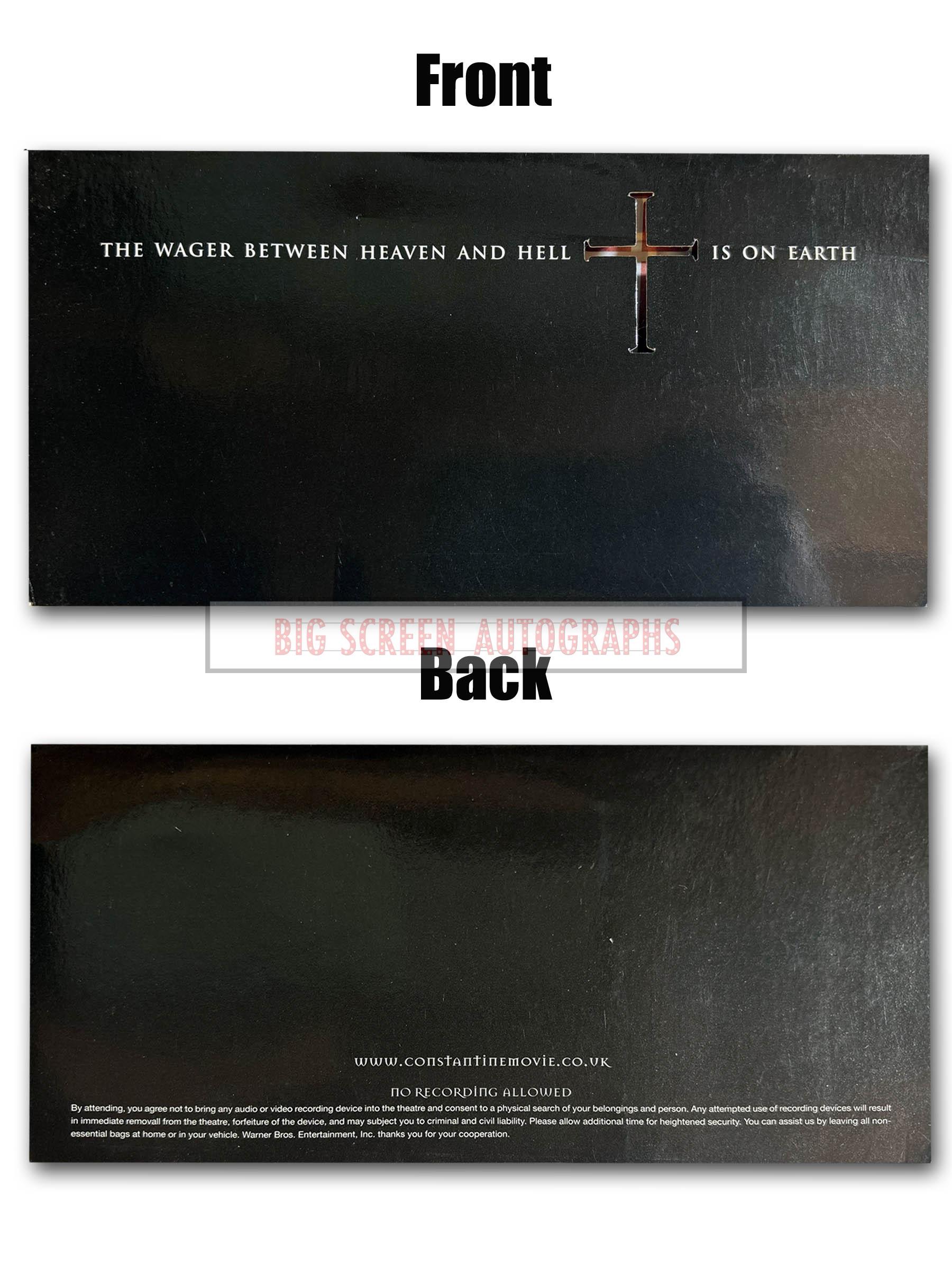 Constantine press screening ticket