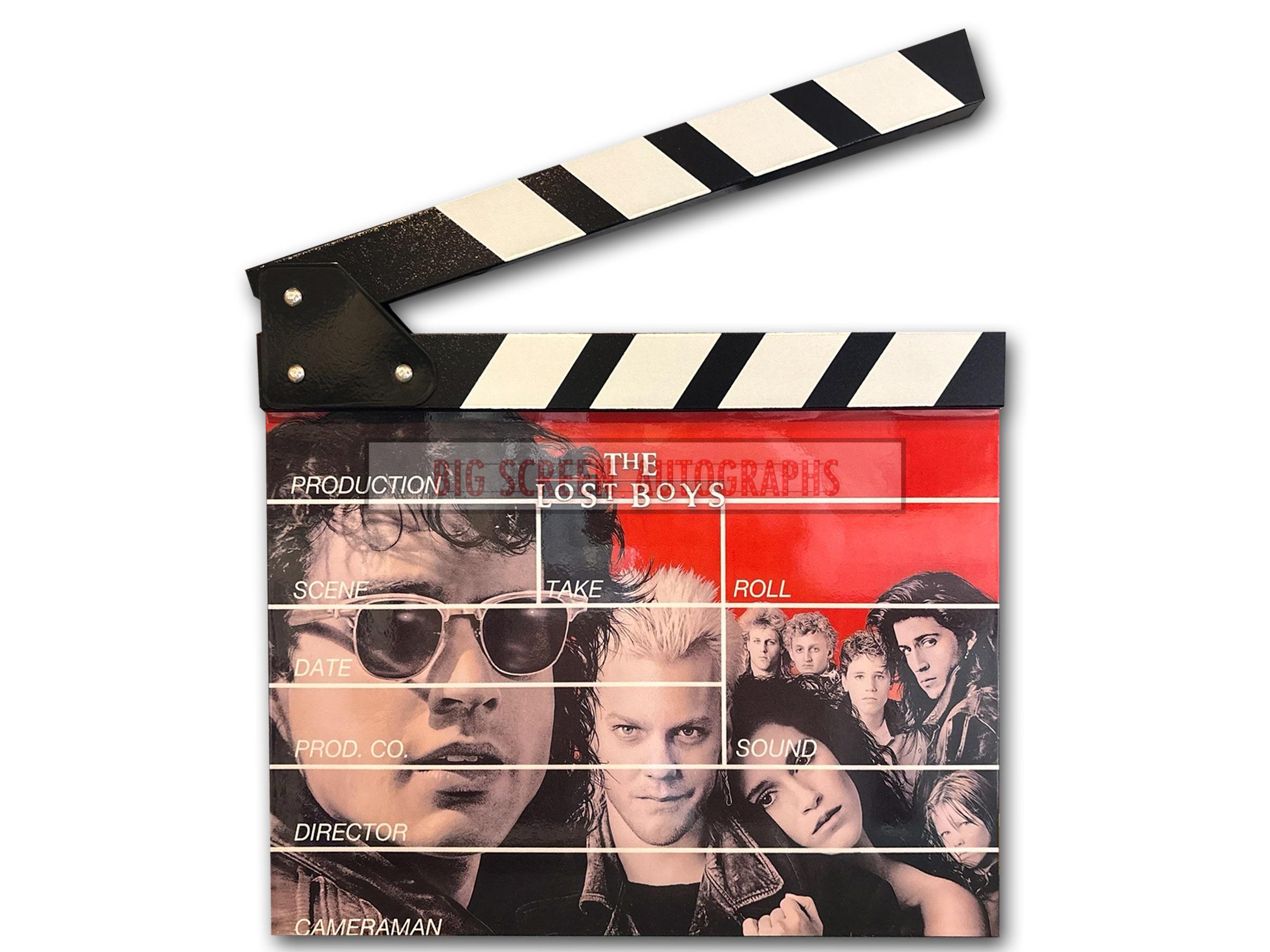 The Lost boys custom clapper board
