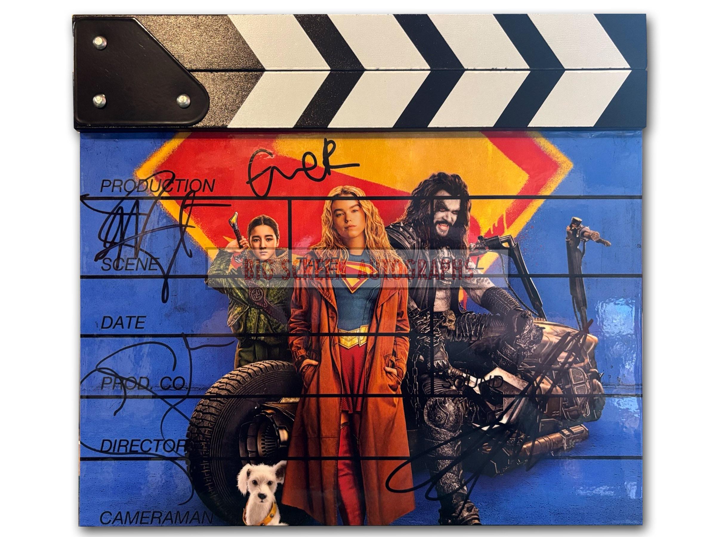 Supergirl signed custom clapper board - Image 2