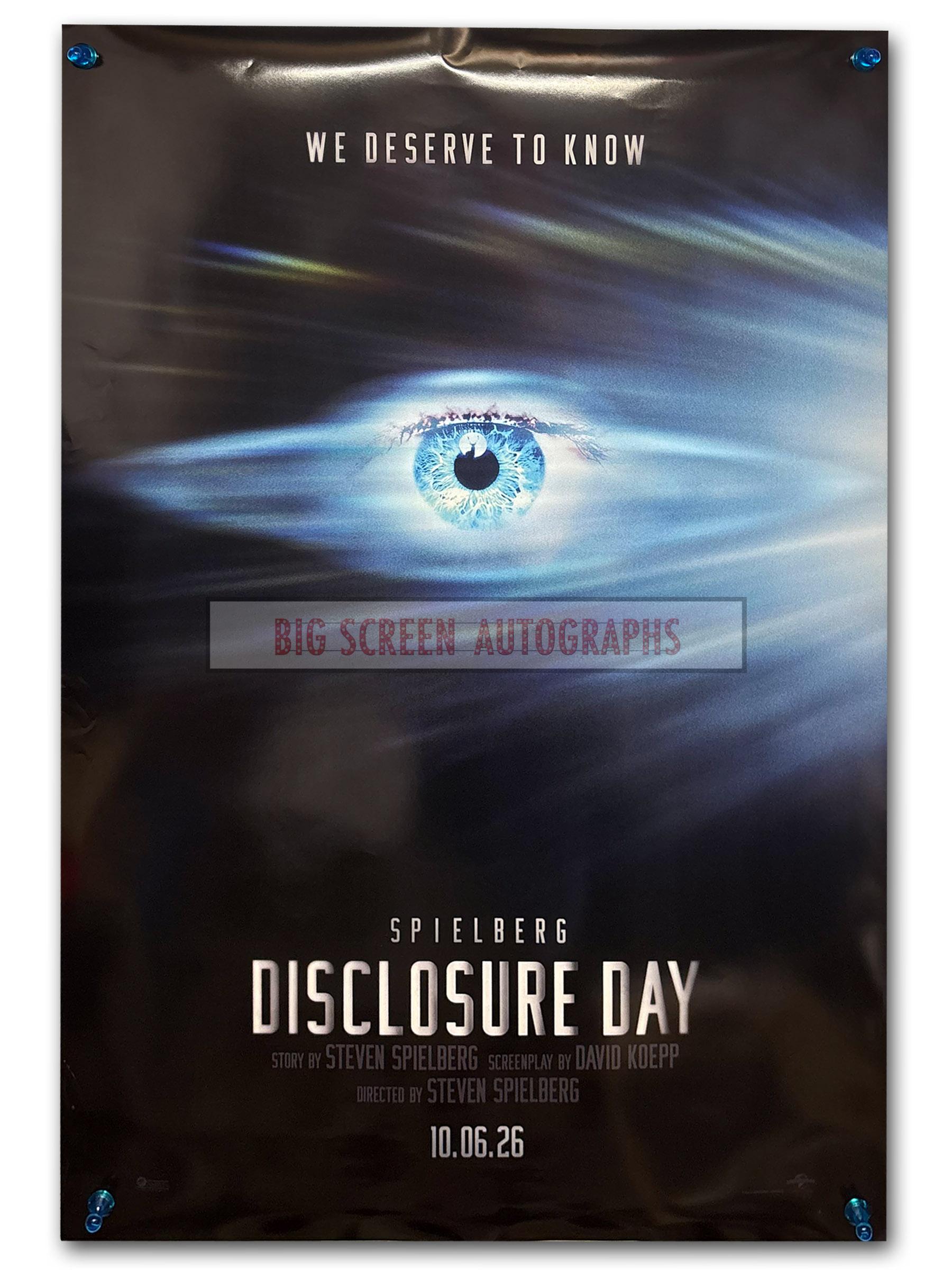 Disclosure Day one sheet poster