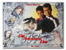 Die Another Day quad poster